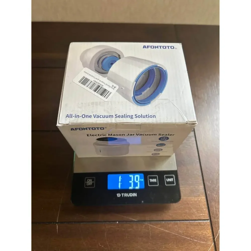 AFONTOTO Electric Mason Jar Vacuum Sealer H3 Food Preservation Kit Canning